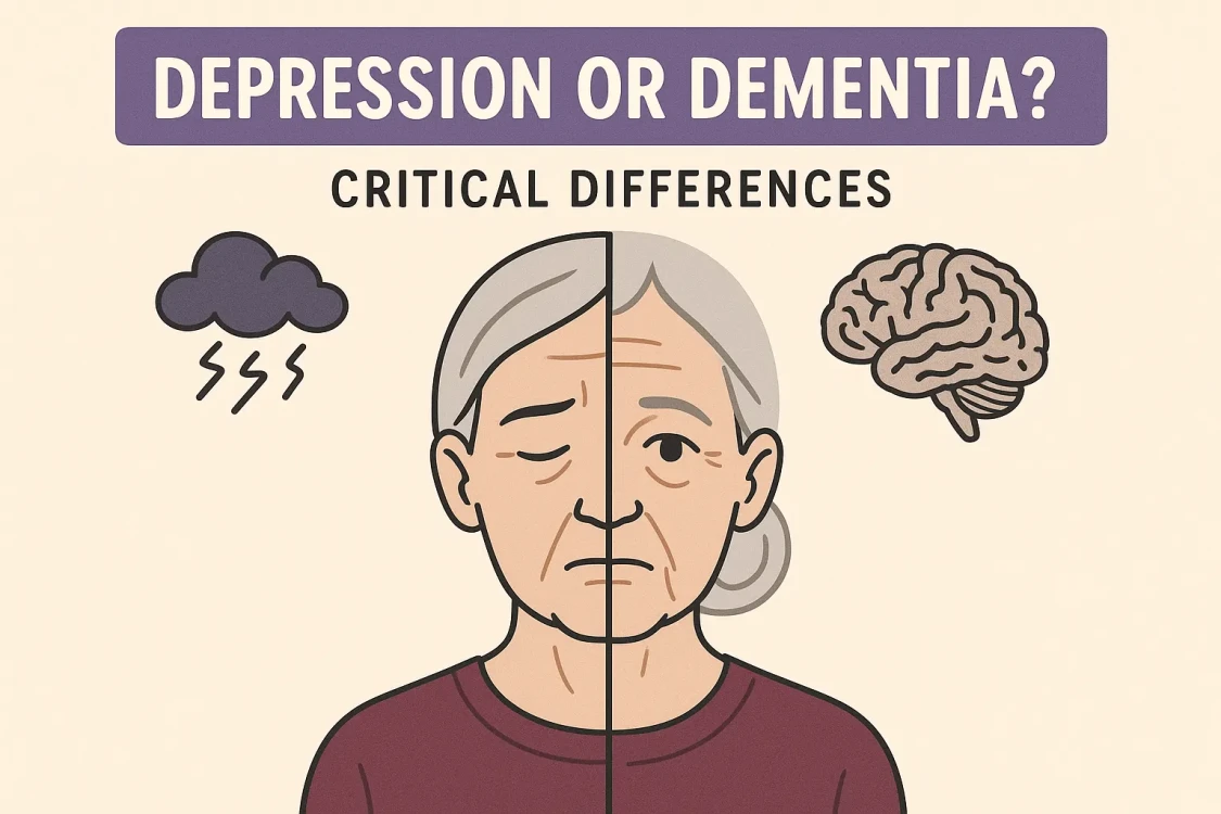 Depression or Dementia? Critical Differences