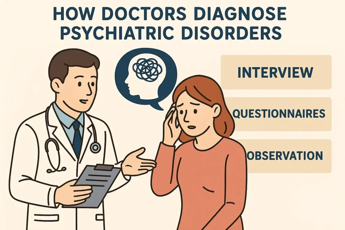How Doctors Diagnose Psychiatric Disorders