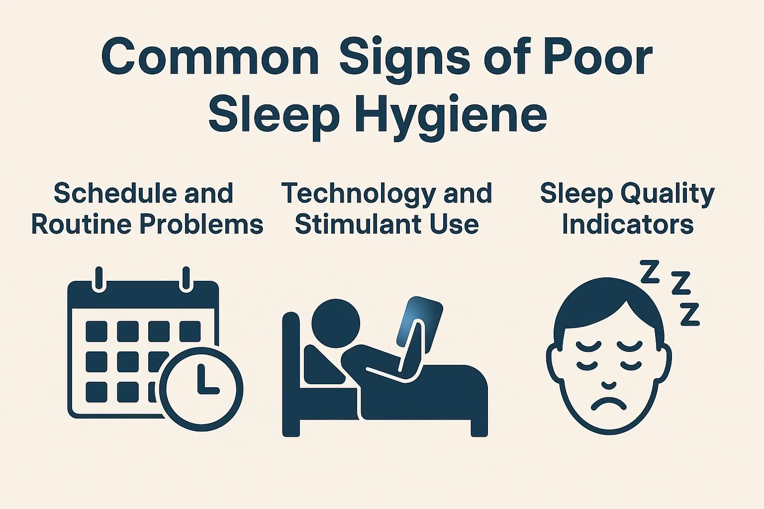 Common Signs of Poor Sleep Hygiene