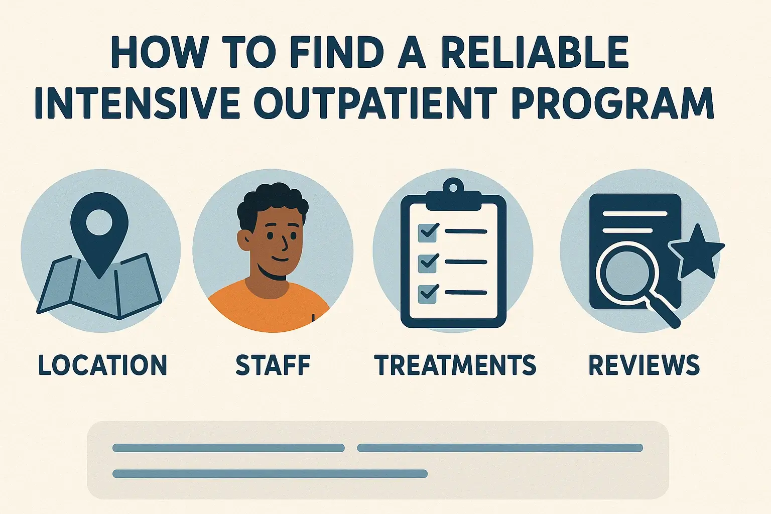 How to Find a Reliable Intensive Outpatient Program