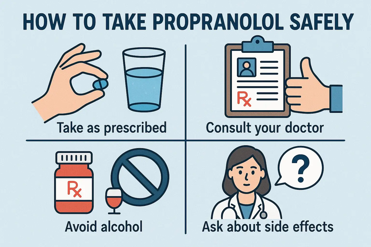 How to Take Propranolol Safely