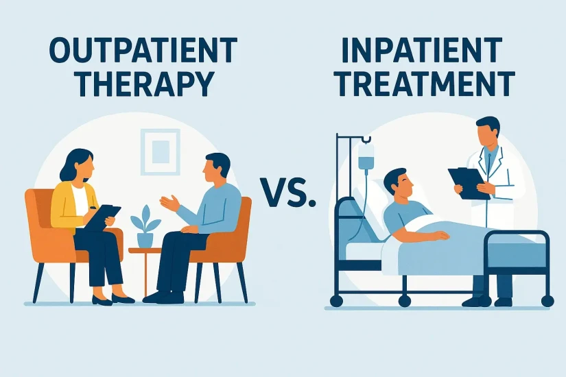 Outpatient Therapy vs. Inpatient Treatment