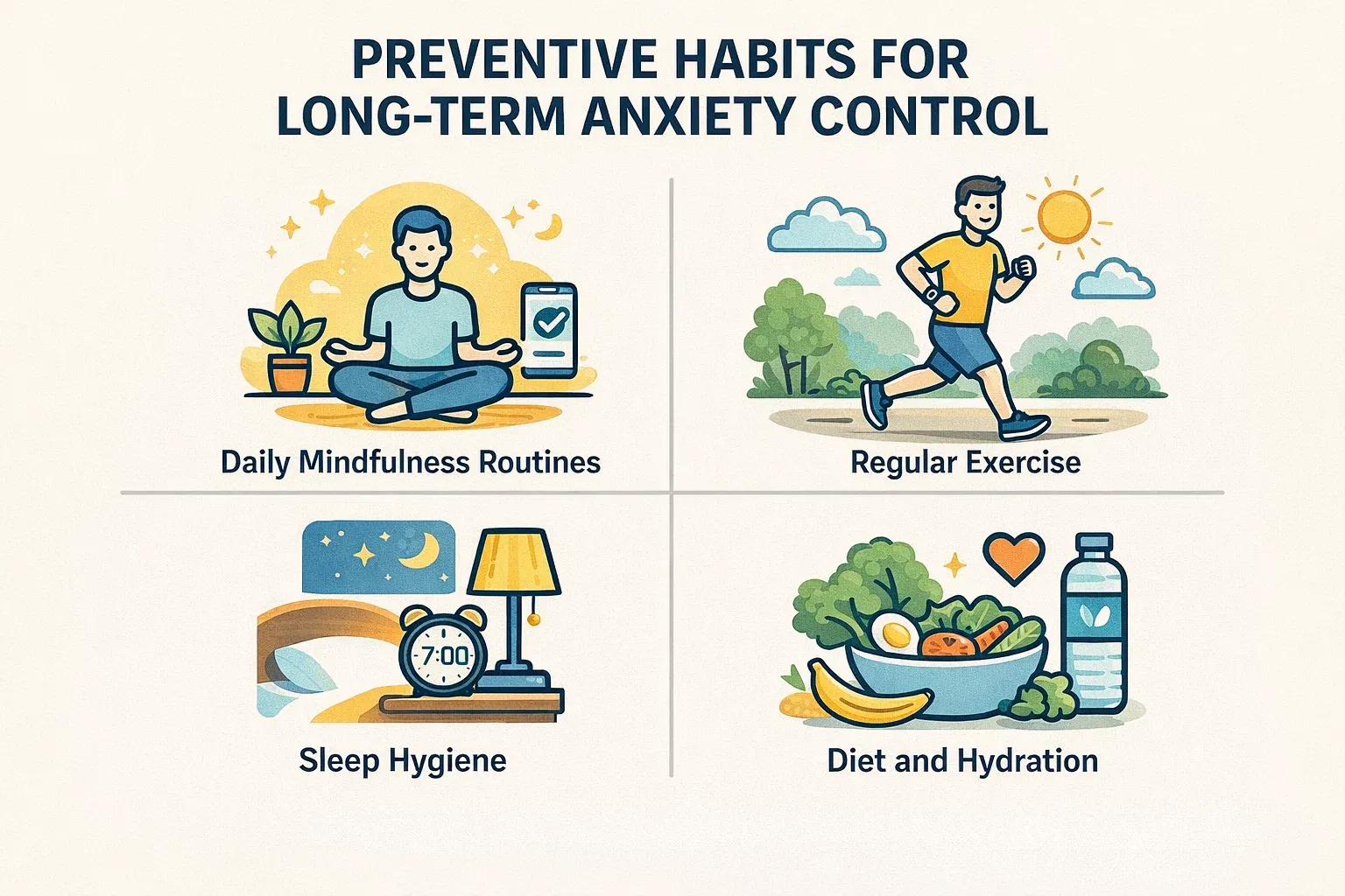 Preventive Habits for Long-Term Anxiety Control