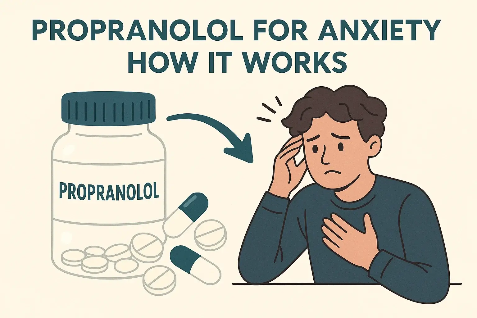 Propranolol for Anxiety: How It Works