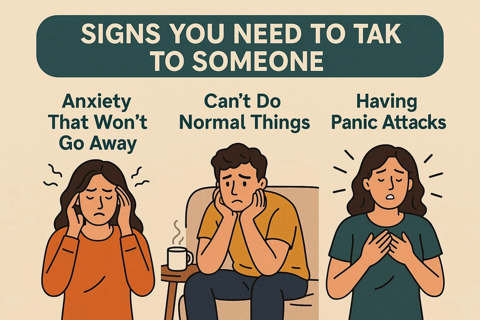 Signs You Need to Talk to Someone