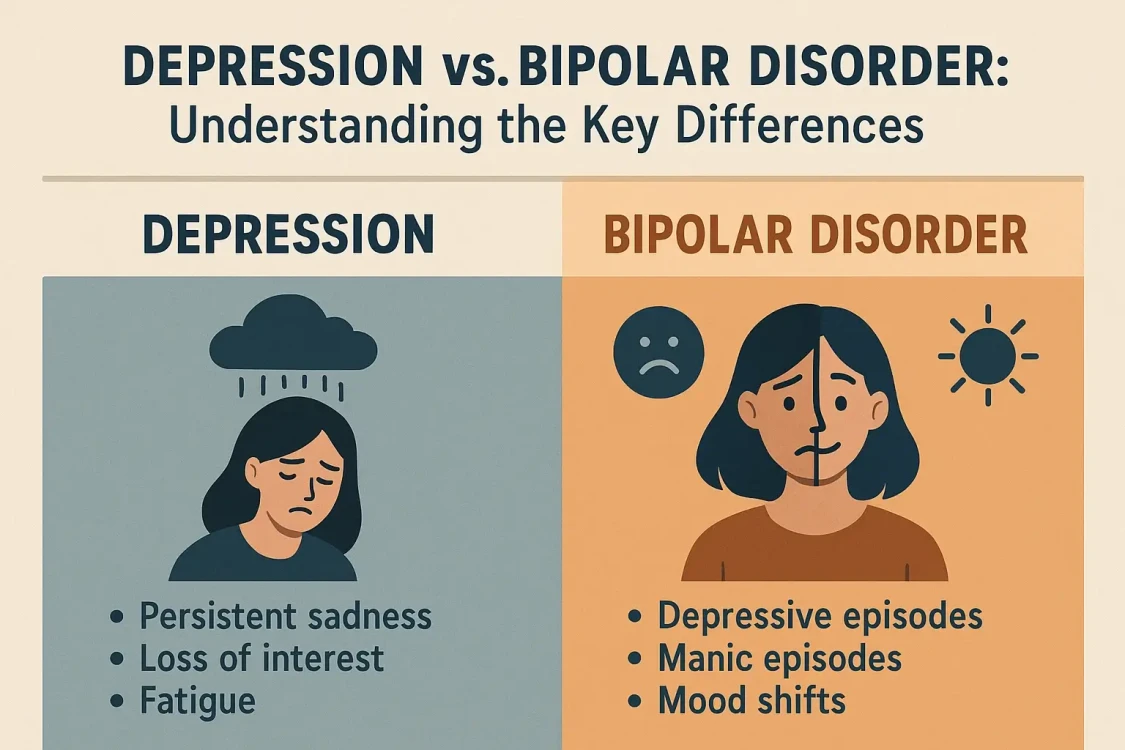 Depression vs. Bipolar Disorder: Understanding the Key Differences