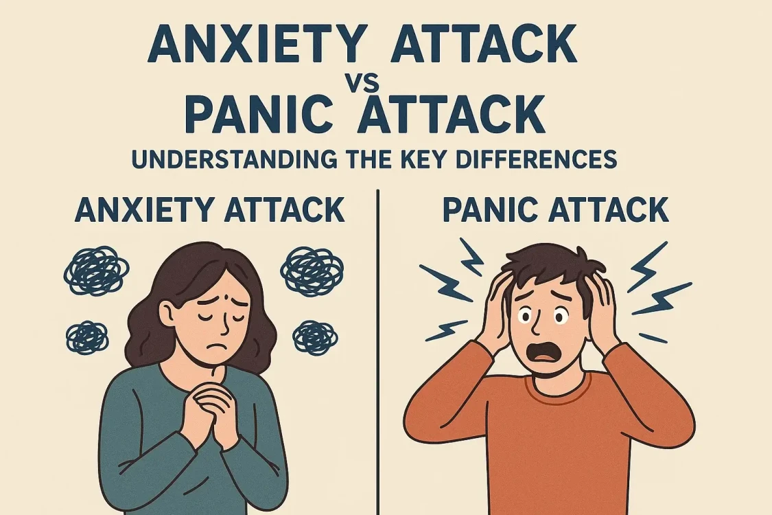 Anxiety Attack vs Panic Attack: Understanding the Key Differences