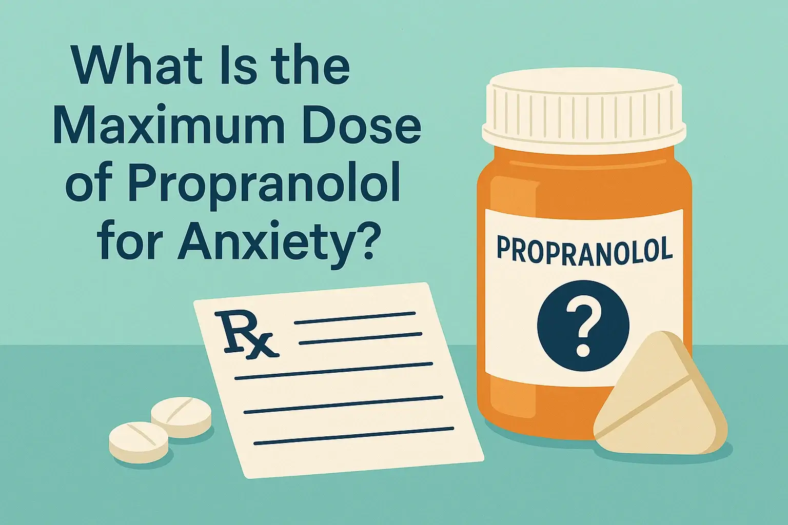 What Is the Maximum Dose of Propranolol for Anxiety?