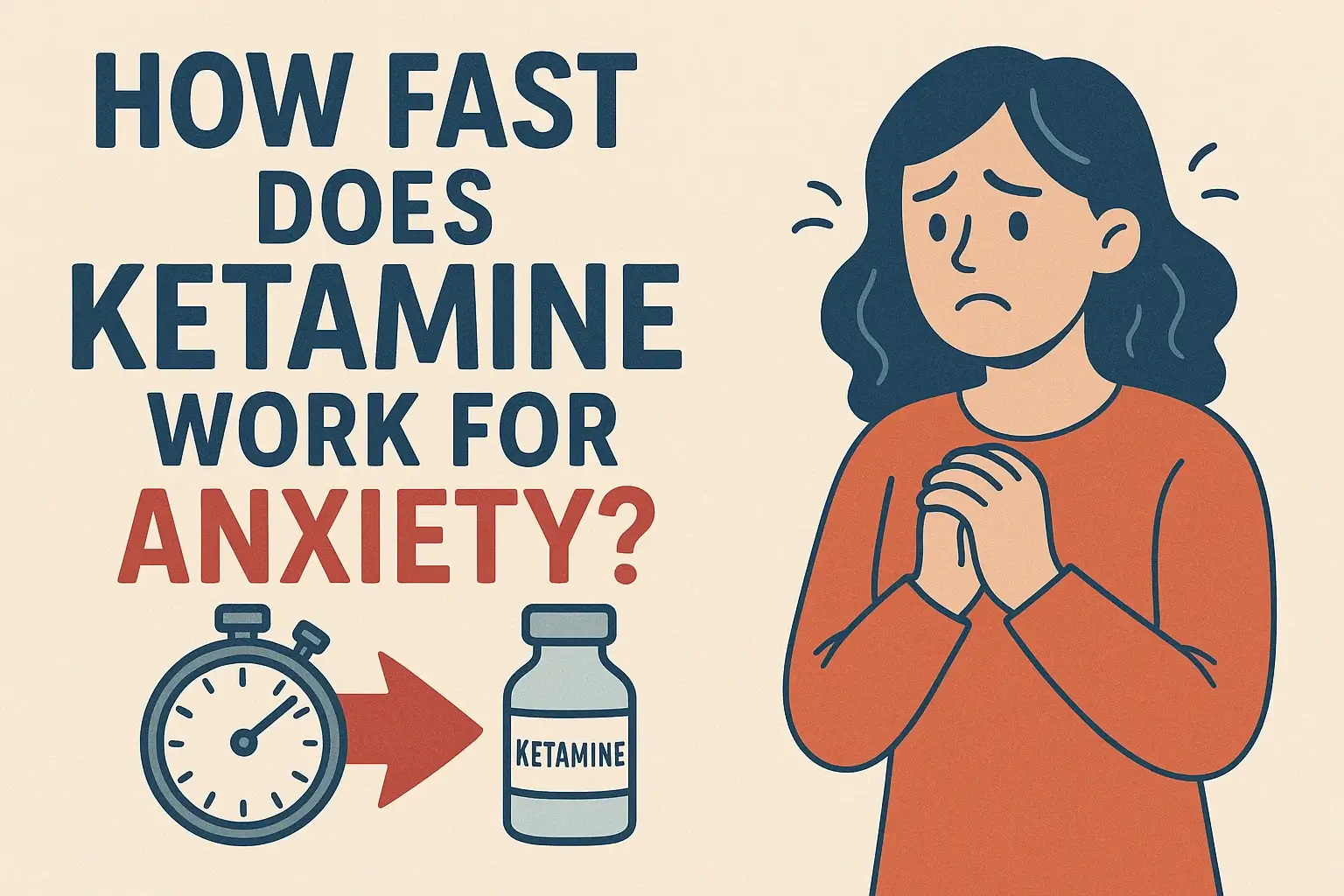 How Fast Does Ketamine Work for Anxiety?