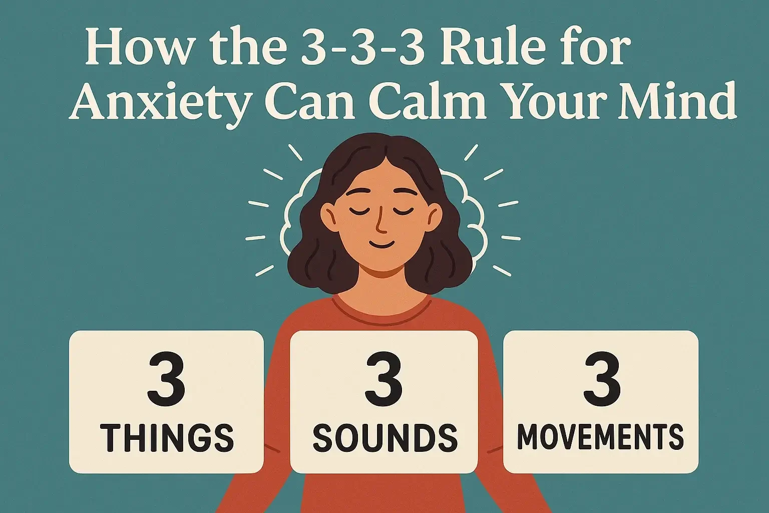 How the 3-3-3 Rule for Anxiety Can Calm Your Mind