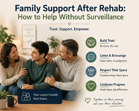 Family Support Without Surveillance: Helping a Loved One After Residential Treatment